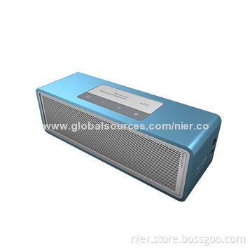 Wireless mini Bluetooth portable speaker with microphone and LED indicator